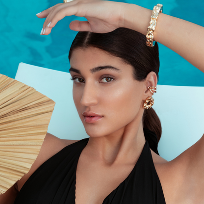 Ellen Gold Ear Cuff-0