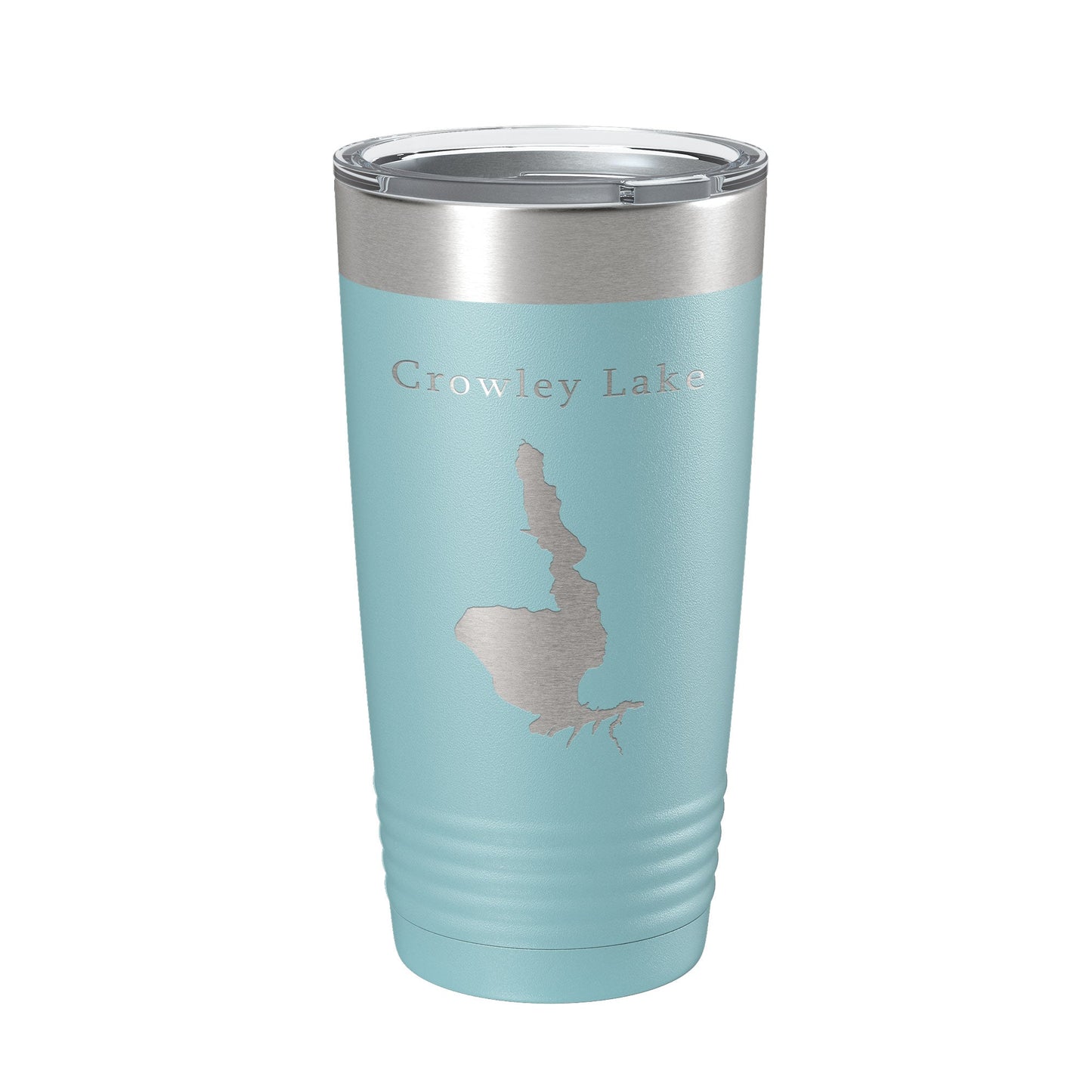 Crowley Lake Map Tumbler Travel Mug Insulated Laser Engraved Coffee Cup California 20 oz-13