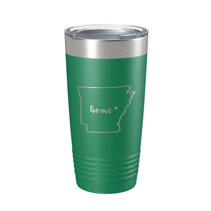 Arkansas Tumbler Home State Travel Mug Insulated Laser Engraved Map Coffee Cup 20 oz-9