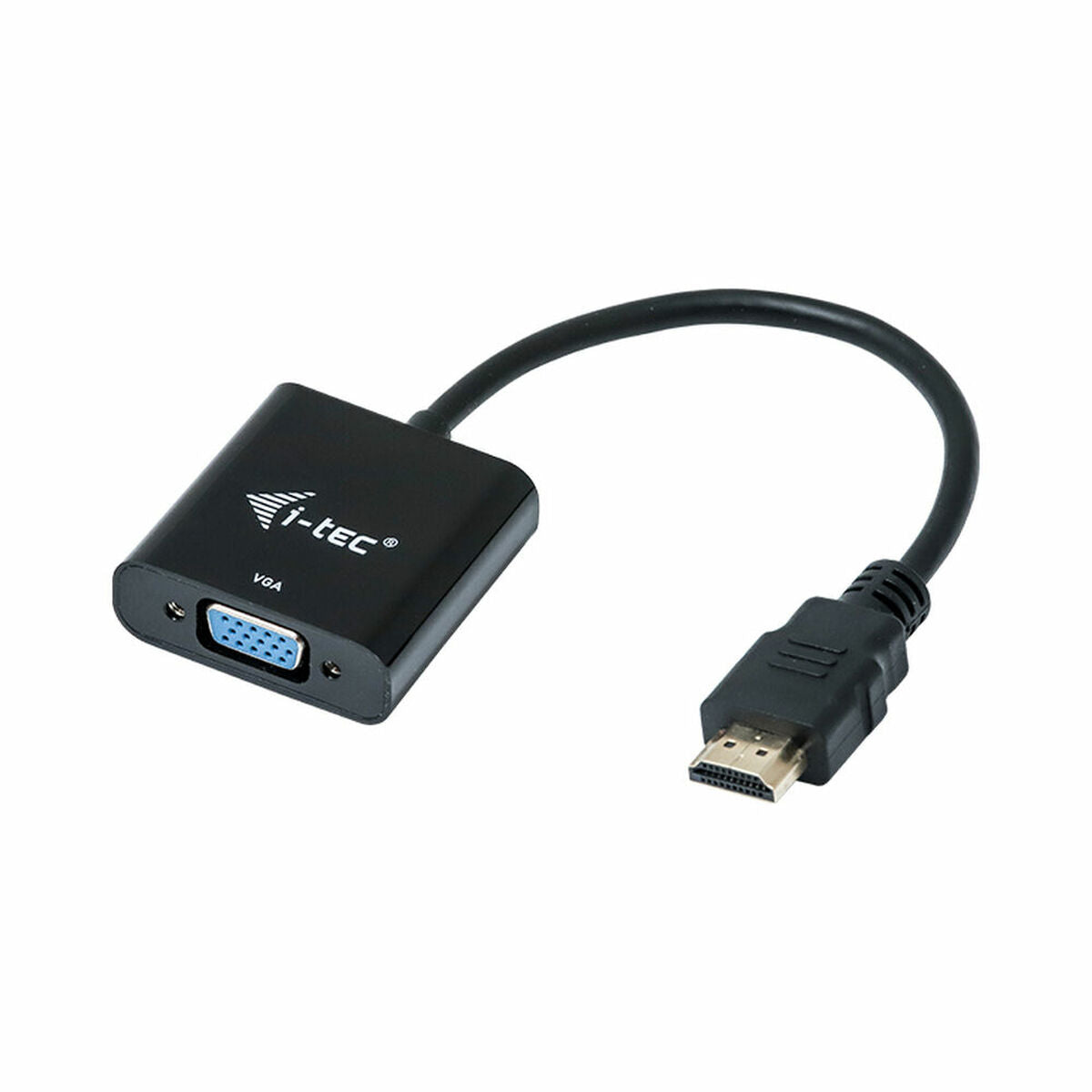 HDMI to VGA Adapter i-Tec HDMI2VGAADA Black 15 cm-0