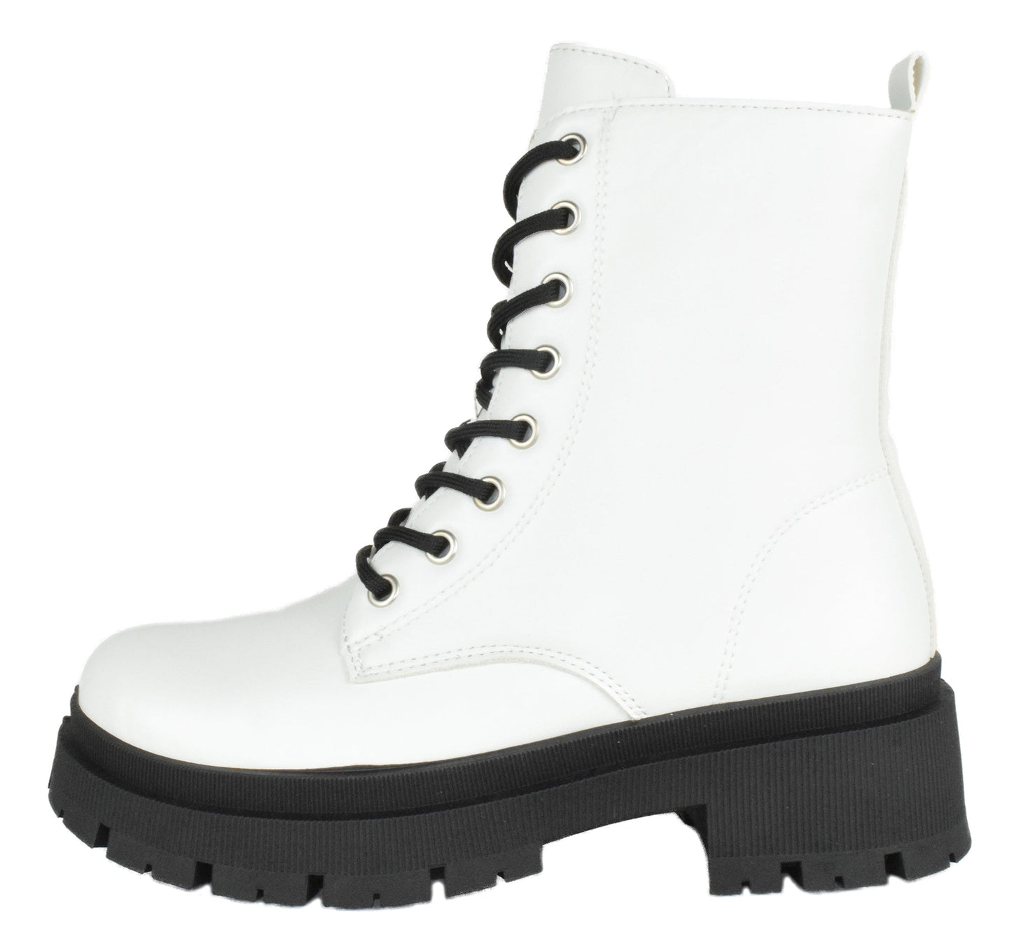 CYNTHIA-7 White PU Top Moda-0