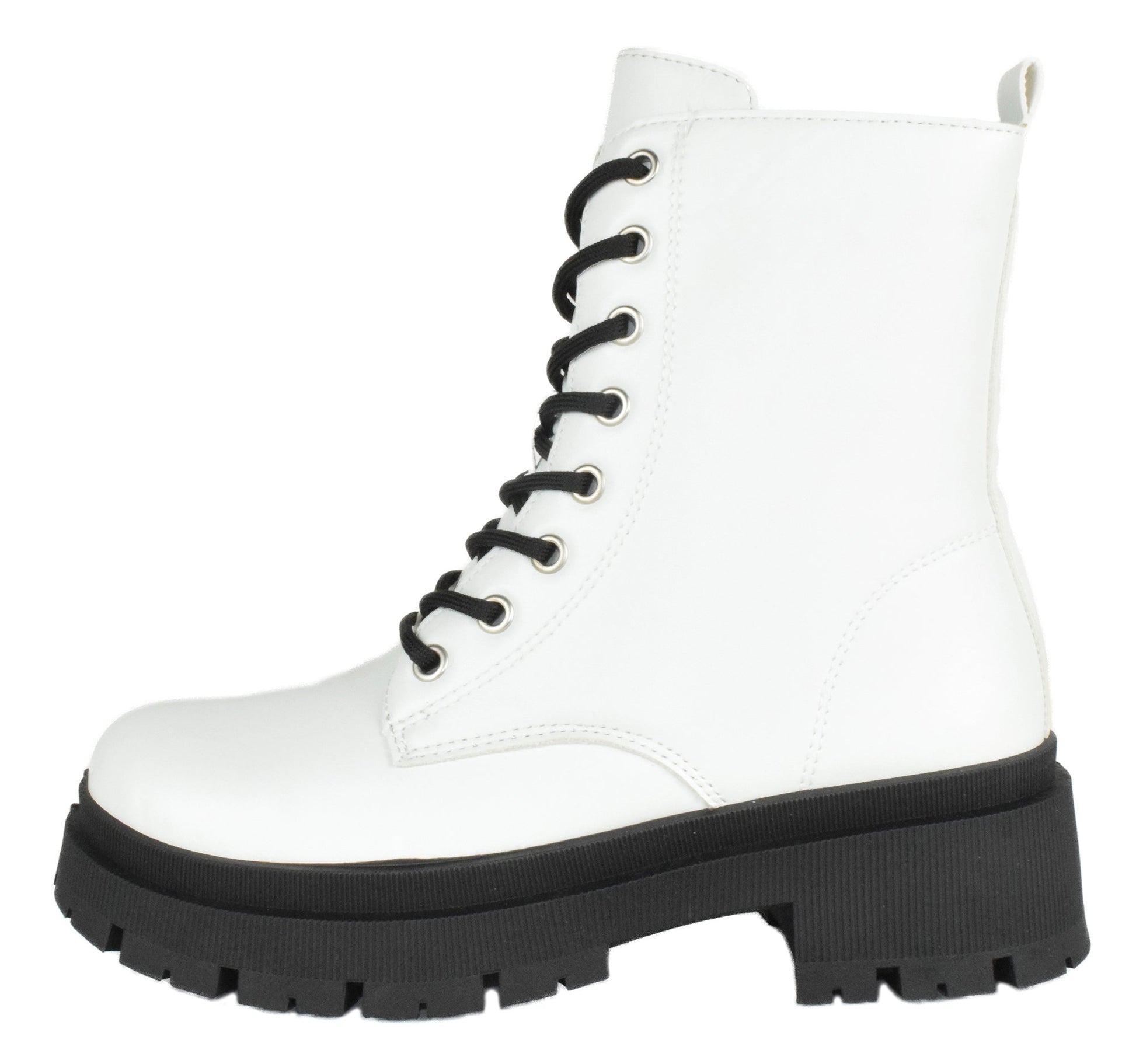 CYNTHIA-7 White PU Top Moda-0