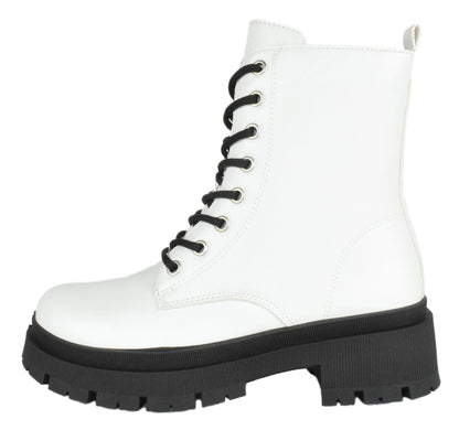 CYNTHIA-7 White PU Top Moda-0