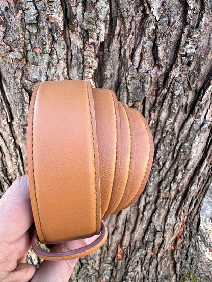 caramel-brown | Genuine Leather Belt-2