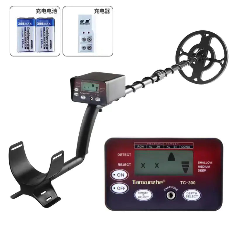 Tanxunzhe TC-200 Underground Metal Detector for Treasure