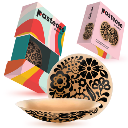 5-Pack: Pastease Everyday® Nipple Cover Sticky Adhesive Silicone Nipple Pasties Reusable Pasty Breast Covers for Women with Travel Box-8