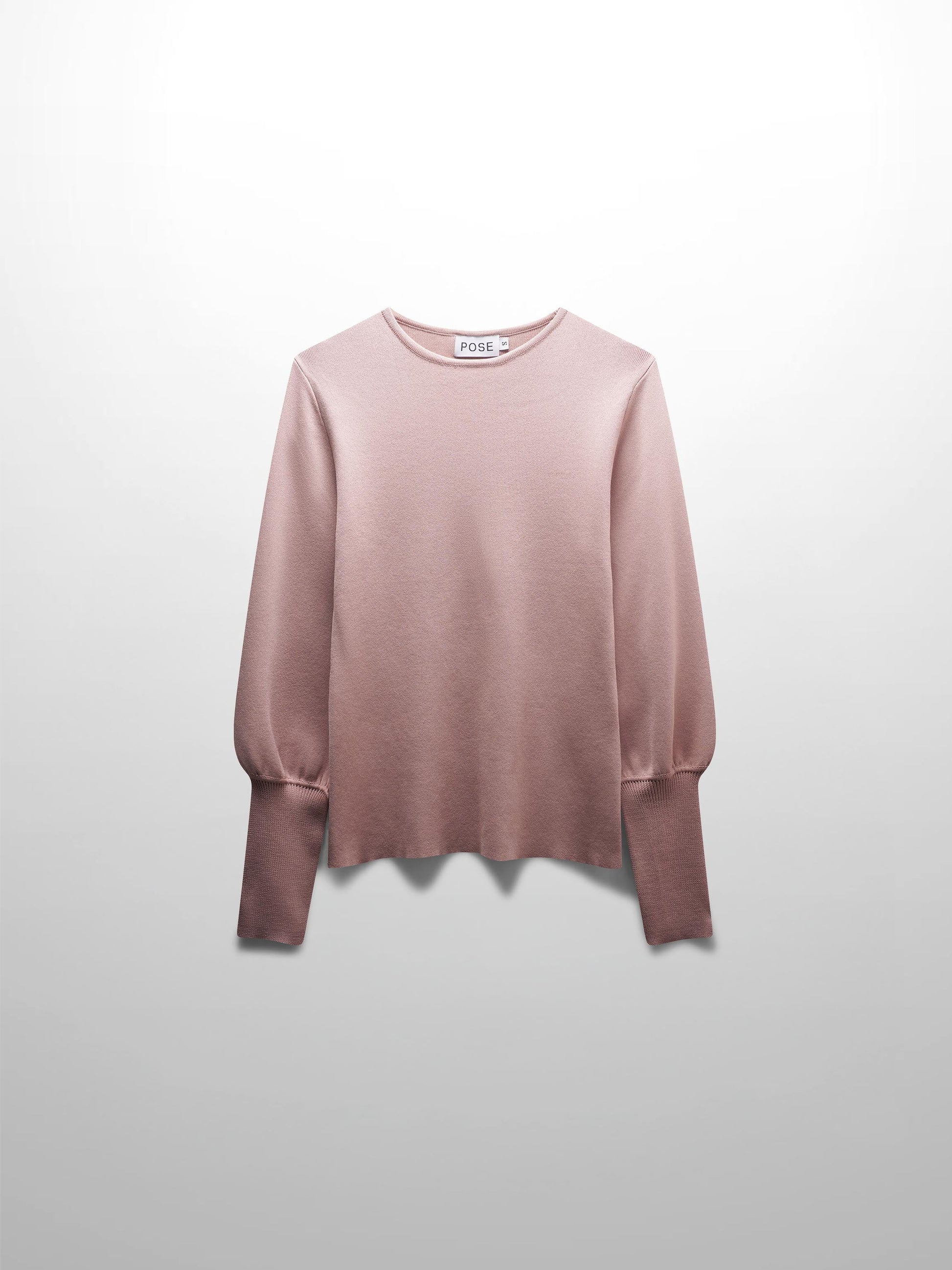 High Cuff Sweater-Blush-0