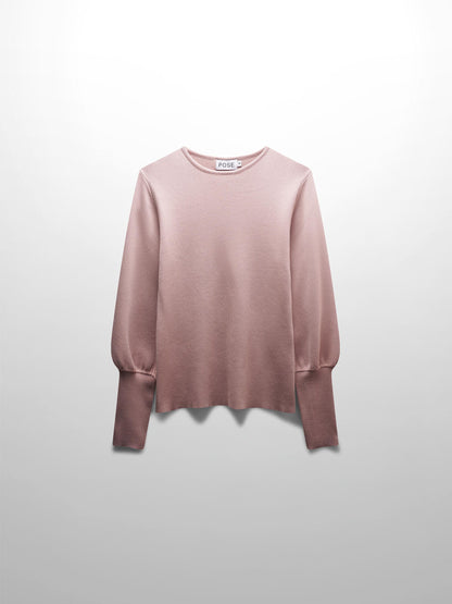 High Cuff Sweater-Blush-0