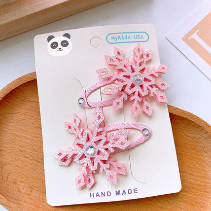 Children's Hair Clip With Fabric Cover -  All-In-One Hair Accessory Sets For Babies-6