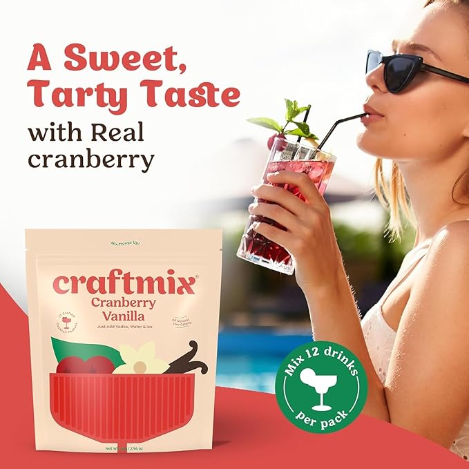 Craftmix Cranberry Vanilla 12 Pack - 3rd Party-1