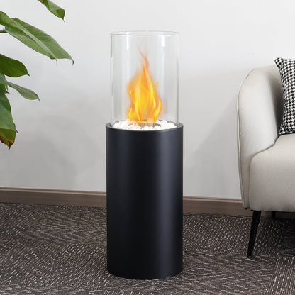 10" *10"*31.50 " Big Round Freestanding Outdoor Fireplace-1