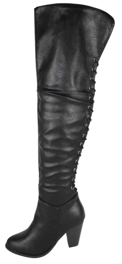 CAMILA-58 Black PU Forever-1