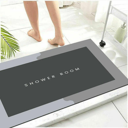 50x80CM Super Absorbent Floor Mat Soft Quick-Drying Non-Slip Diatom Mud Bath-3