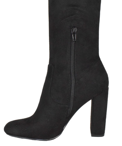 KENNICE-H Black Suede Delicious-1