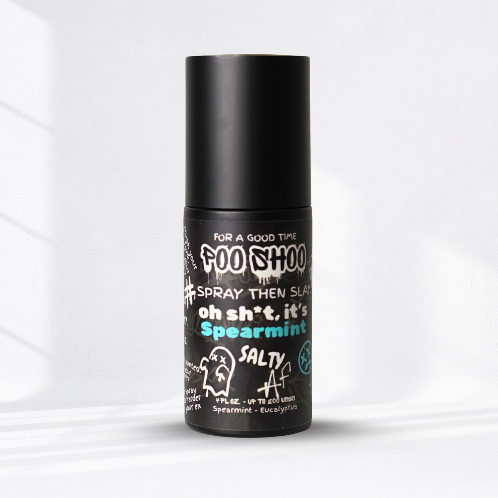 PooShoo Spearmint Before You Go Toilet Spray-2