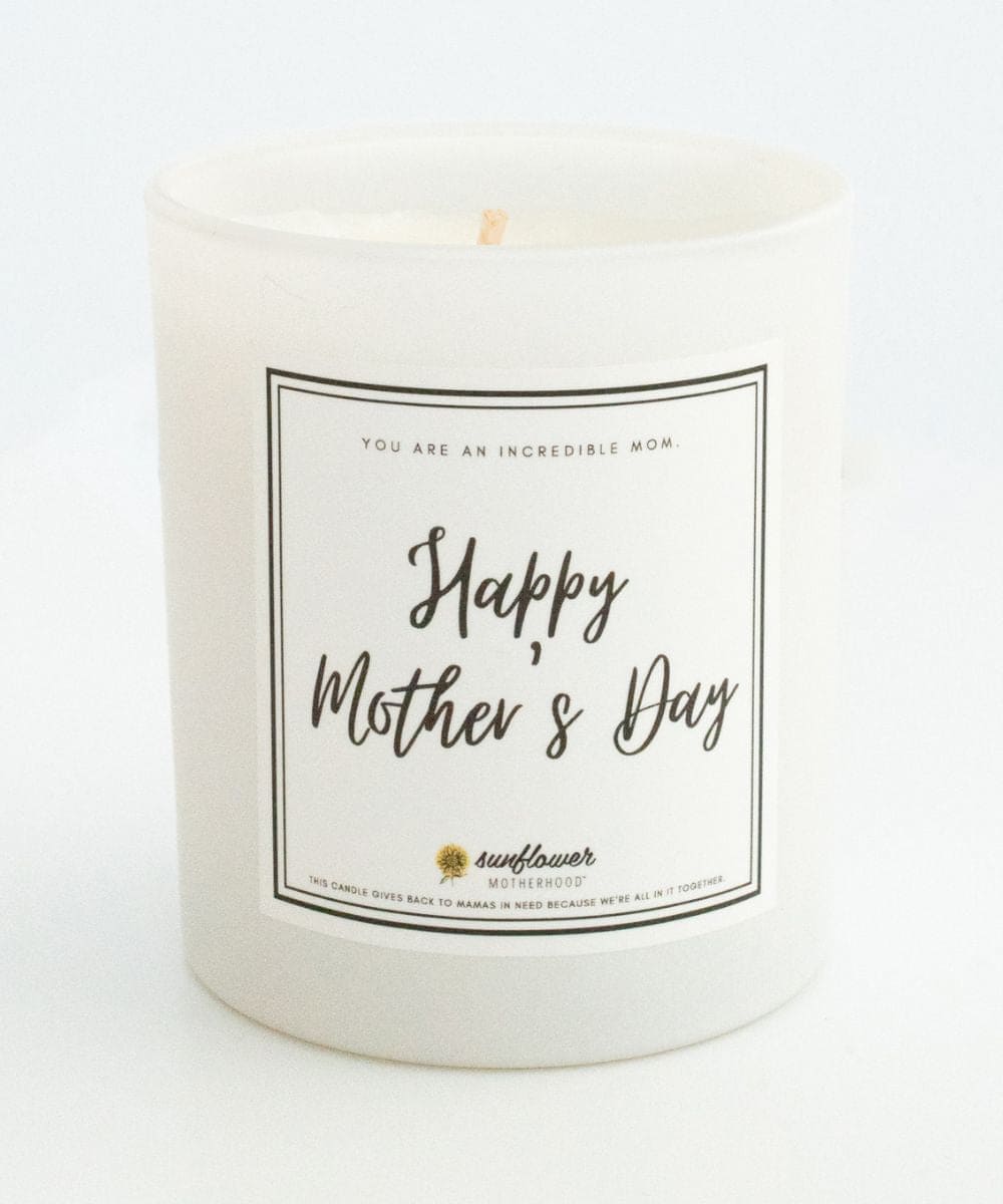 Happy Mother's Day Candle-0