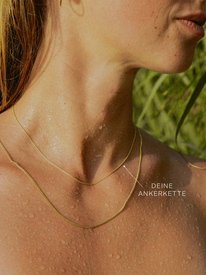 Ankerkette DELICATE Zart 14k Echtgold-2