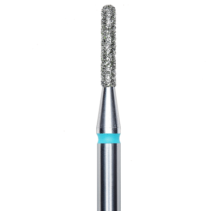 DIAMOND NAIL DRILL BIT, ROUNDED "CYLINDER", BLUE, HEAD DIAMETER 1.4/8MM (FA30B014/8) - STALEKS™-1