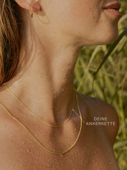 Ankerkette DELICATE Zart 14k Echtgold-3