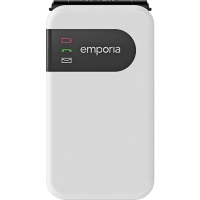Emporia SIMPLICITYglam 7,11 cm (2.8") 106 g Fehér Telefon időseknek (V227.v3.wh.01)-0