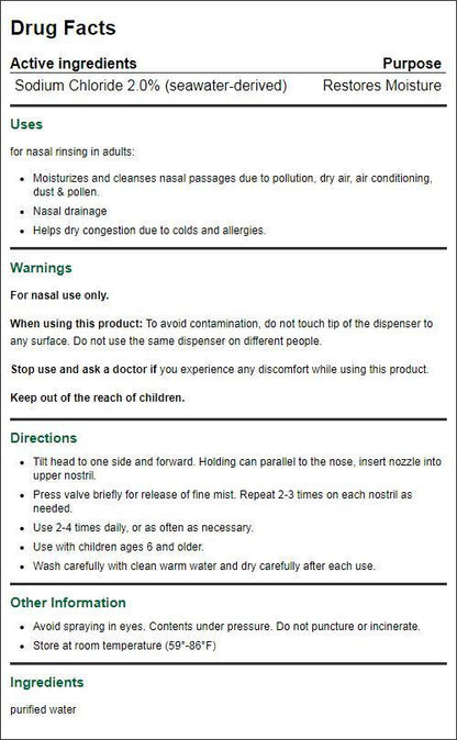 Ancient Secrets Breath Again Nasal Spray (1x3.38 Oz)-1