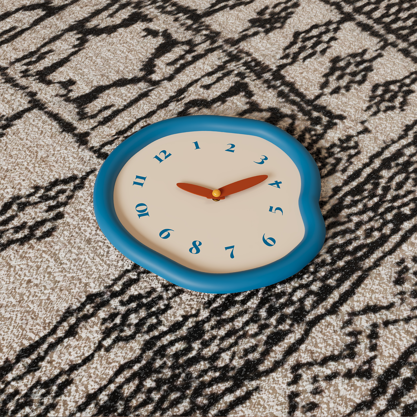 Asymmetrical Drip Clock-2