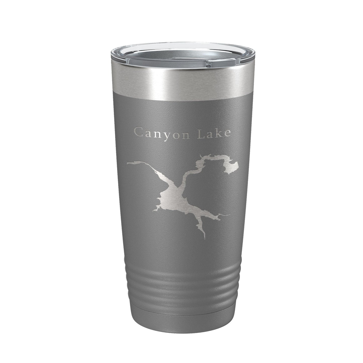 Canyon Lake Map Tumbler Travel Mug Insulated Laser Engraved Coffee Cup Arizona 20 oz-16