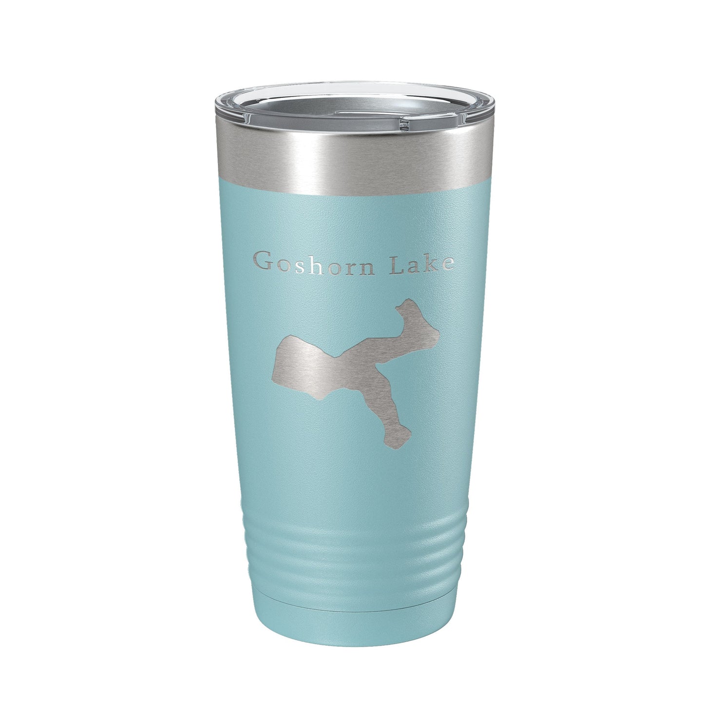 Goshorn Lake Map Tumbler Travel Mug Insulated Laser Engraved Coffee Cup Michigan 20 oz-13