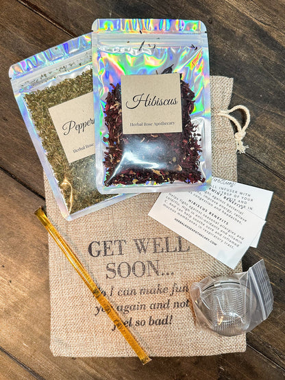 Herbal Tea Gift Bag - 2 herb gift bag-3
