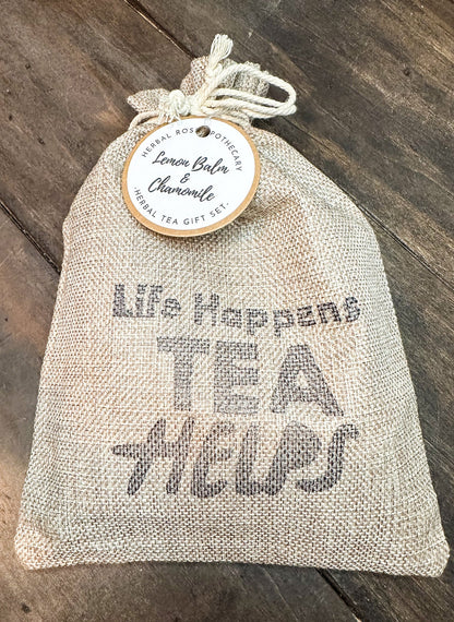 Herbal Tea Gift Bag - 2 herb gift bag-0