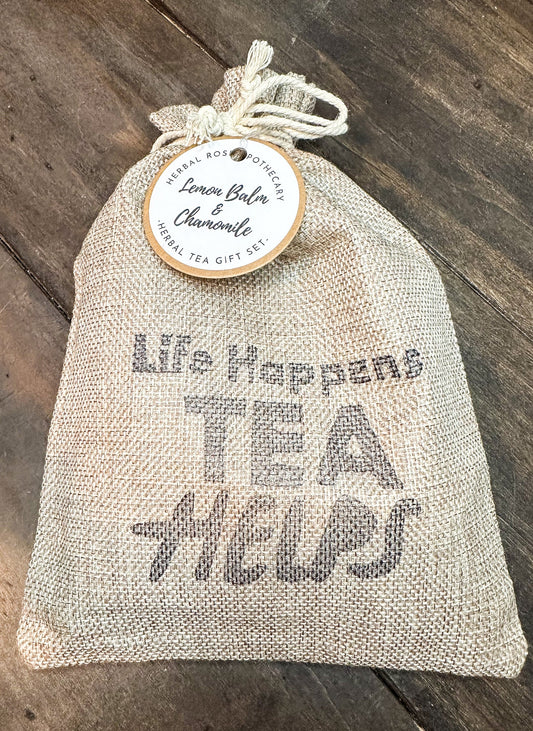 Herbal Tea Gift Bag - 2 herb gift bag-0