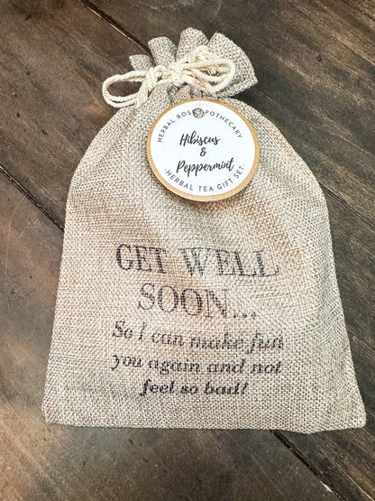 Herbal Tea Gift Bag - 2 herb gift bag-1