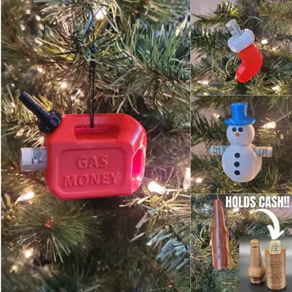 Gas Can Ornament for Christmas Tree Decoration