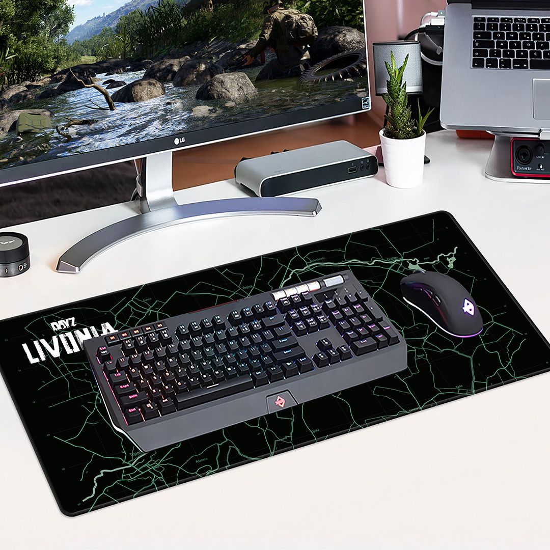 DAYZ - LIVONIA UV GLOWING MOUSEMAT | BIG 800X340MM-4