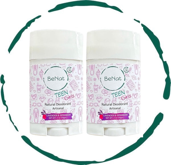 2-Pack all-Natural Deodorants for Kids & Teens-6