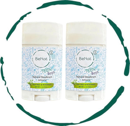2-Pack all-Natural Deodorants for Kids & Teens-7