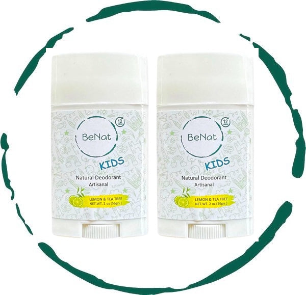 2-Pack all-Natural Deodorants for Kids & Teens-5