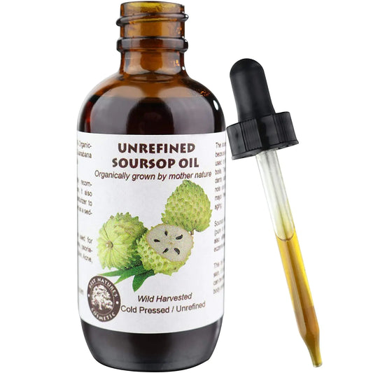 Best Natures Cosmetics Virgin Soursop Graviola Guanabana Oil (organic undiluted unrefined) (4oz)