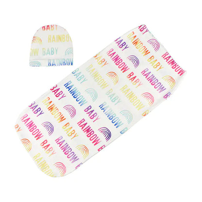 Soft Cotton Baby Sleeping Bag and Hat Set (0-6 Months)