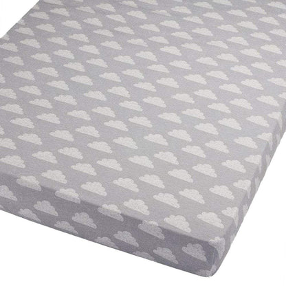 2x Spacesaver Cot Fitted Sheet 100% Cotton 100x52cm-10