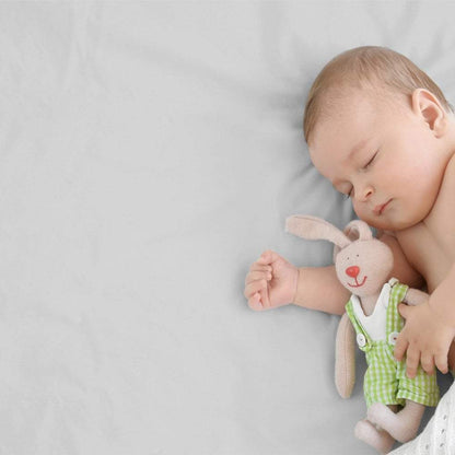 2x Spacesaver Cot Fitted Sheet 100% Cotton 100x52cm-1