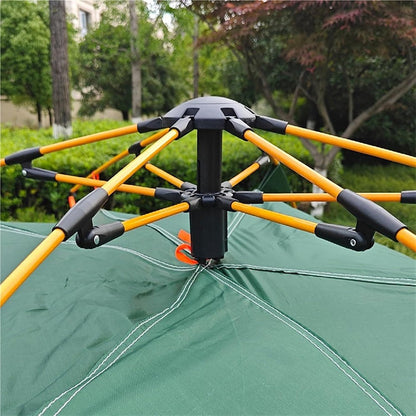 3 osobní stan 2x2x1,35 m, zelený-3