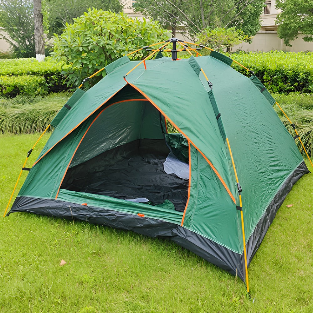 Cort pentru 3 persoane 2x2x1,35m, verde-4