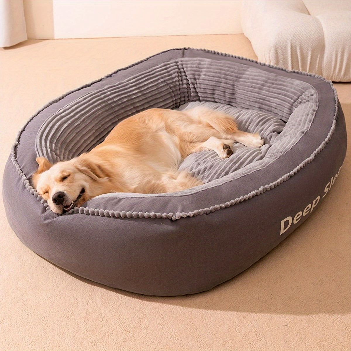Dog Bed Cushion with Soft, Warm & Durable-2