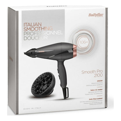 Hairdryer Babyliss 6709DE 2100 W Black Dark grey-7