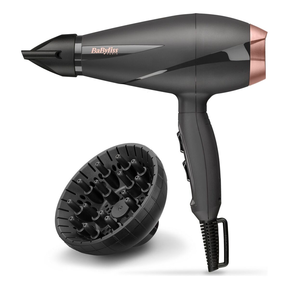 Hairdryer Babyliss 6709DE 2100 W Black Dark grey-6