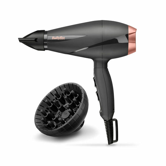 Hairdryer Babyliss 6709DE 2100 W Black Dark grey-0