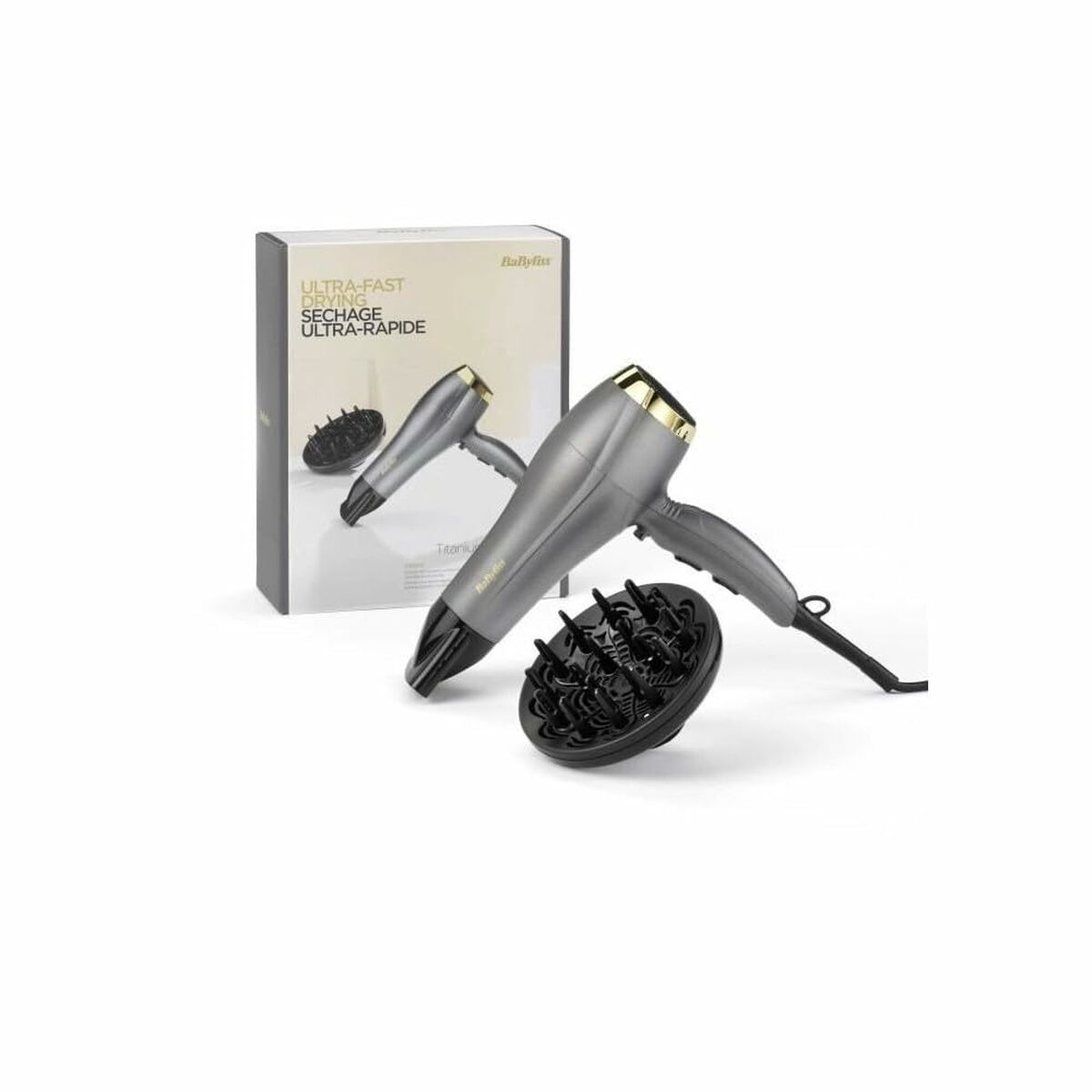 Hairdryer Babyliss 5513TE Golden 2300 W-1