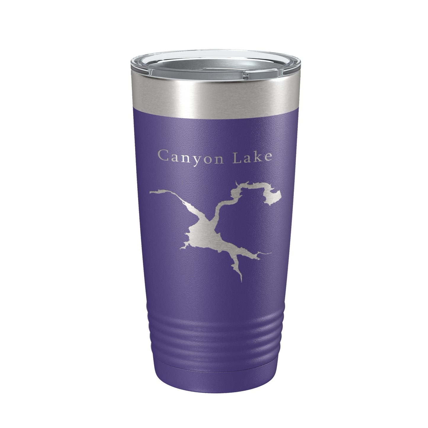 Canyon Lake Map Tumbler Travel Mug Insulated Laser Engraved Coffee Cup Arizona 20 oz-15