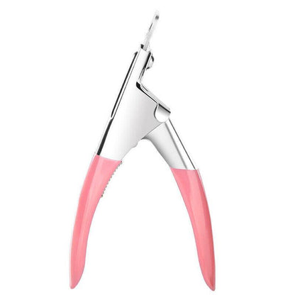 Acrylic Nail Tip Cutter False Nail Clipper U Shape Manicure Art Trimmer Tool-6